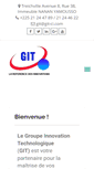 Mobile Screenshot of git-ci.com